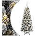 AlberodiNataleartificiale Bianco 150cm PVC - Foto miniatura 1