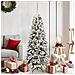 AlberodiNataleartificiale Bianco 150cm PVC - Foto miniatura 2