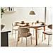 Tavolo Da Pranzo Huntley Rovere Chiaro 140 Cm 140 Cm - Foto miniatura 1