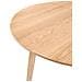 Tavolo Da Pranzo Huntley Rovere Chiaro 140 Cm 140 Cm - Foto miniatura 4