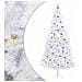 Albero di Natale artificiale Bianco 300 cm PVC e Acciaio - Foto miniatura 1