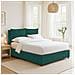 Oncino - Letto Singolo Sfoderabile, Verde Petrolio - Foto miniatura 4