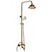 Miscelatore doccia, Blackswan, tipo M41.2, modello oro lucido, misura 20 cm - Foto miniatura 1