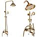 Miscelatore doccia, Blackswan, tipo M41.2, modello oro lucido, misura 20 cm - Foto miniatura 2