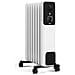 Termosifone Ad Olio - 7 Elementi - 1500 W - 3 Livelli Di Potenza - Termostato Regolabile - Sicuro E Silenzioso - Foto miniatura 1