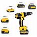Adattatore Per Batteria Dewalt Dca1820 - Compatibile Con Utensili 18v Nicad /nimh E Batterie 20v Li-ion | Montaggio Facile E Durata Elevata - Foto miniatura 3