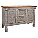 Credenza In Legno Marrone 124x47x76 - Foto miniatura 1
