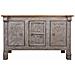 Credenza In Legno Marrone 124x47x76 - Foto miniatura 2