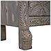 Credenza In Legno Marrone 124x47x76 - Foto miniatura 7