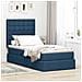 Letto con contenitore e LED con led Blu 100 x 200 cm Poliestere - Foto miniatura 2