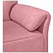 Divano a 2 Posti Rosa 158 x 83 x 95 cm Velluto - Foto miniatura 6
