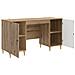 Scrivania con lo scaffale Rovere Artigianale 142,5 x 50 x 75 cm - Foto miniatura 3