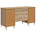 Scrivania con lo scaffale Rovere Artigianale 142,5 x 50 x 75 cm - Foto miniatura 6