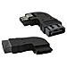 adattatore sata typ-l 7pin femmina a sata typ-l 7pin maschio angolato a 90 gradi verso sinistra - Foto miniatura 1