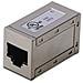 Adattatore Passante Con 2 Connettori Rj45 - 8P8C Schermato Femmina / Femmina Cat. 6A - Foto miniatura 1