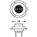 da Alogena H7 12v 55w - Px26d - Foto miniatura 11