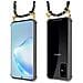 Catena Di Telefoni Cellulari Compatibile Con Samsung Galaxy S20 Plus In Camouflage - Coperchio Protettivo In Silicone Con Anelli D'oro, Cinturino In Corda E Custodia Staccabile - Foto miniatura 10