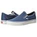 Classic Slip-on Canvas, Sneaker A Collo Basso Unisex - Adulto, Blu (navy Shoe Bianco Sole), 38 Eu (5 Uk)  - Foto miniatura 4