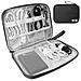 Elettronica Accessori Organizer Borsa Viaggi Organizzatore Del Cavo Bag Universal Carry Viaggio Gadget Bag Per Il Cavo Usb Drive Sd Card Caricabatteria Disco Rigido (nero)  - Foto miniatura 1