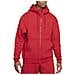 Felpa Da Uomo Con Cappuccio E Full Zip Essentials Rossa Taglia M Cod Da9810-687 - Foto miniatura 1