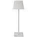 Lampada Da Tavolo Led Ricaricabile Bianca 38 Cm K-light Bianco - Foto miniatura 1
