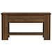 Tavolino Salotto Rovere Marrone 101x49x52 Cm Legno Multistrato - Foto miniatura 3