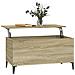 Tavolino Salotto Rovere Sonoma 90x44,5x45 Cm Legno Multistrato - Foto miniatura 4