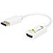 IADAP DP-HDMIFP460 cavo e adattatore video 0,15 m DisplayPort HDMI Bianco - Foto miniatura 7
