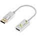 IADAP DP-HDMIFP460 cavo e adattatore video 0,15 m DisplayPort HDMI Bianco - Foto miniatura 1