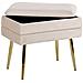 Cassapanca Odessa Velluto Beige - Foto miniatura 7