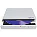 Slim Portable DVD-Writer lettore di disco ottico DVD±RW Bianco - Foto miniatura 4
