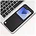 Cover Per Samsung Galaxy Z Flip6 Texture Fibra Di Carbonio, Nero - Foto miniatura 5
