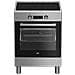 Cucina Elettrica FSE69300X 4 Zone a Induzione Forno Elettrico Multifunzione Ventilato Classe A Dimensioni 60 x 60 cm Colore Inox /Nero Serie Bpro 500 - Foto miniatura 1
