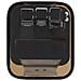 Schermo Lcd E Vetro Touch Per Apple Watch Serie 7 (41 Mm) Gps, Nero - Foto miniatura 1