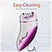 Epilatore Rasoio Elettrico Ricaricabile 3in1 Donna Corpo Pedicure Lima Sk-155 - Foto miniatura 5