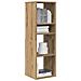Libreria Rovere Artigianale 34x31x112 Cm In Legno Multistrato - Foto miniatura 1