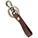 Portachiavi Per Auto In Vera Pelle Brown S - Foto miniatura 3
