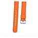 Cinturino In Silicone Per Huawei Gt3 E Iwatch 4 Orange 22 Mm - Foto miniatura 2