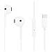 Cuffie Con Filo Usb-c Con Microfono E Telecomando Integrati, Bianco - Foto miniatura 1