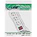 Multipresa 3x Shucko, con interruttore, bianco, cavo 3m, - Foto miniatura 2