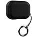 Custodia Protettiva In Tpu Compatibile Con Airpods 1/2 - Texture In Pelle, Antiurto Black - Foto miniatura 1