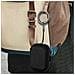 Custodia Protettiva In Tpu Compatibile Con Airpods 1/2 - Texture In Pelle, Antiurto Black - Foto miniatura 5