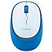Mouse Dual Silent Recharg White /blu - Foto miniatura 1
