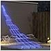 Albero di Natale LED con picchetti per il terreno Blu 500 cm - Foto miniatura 2