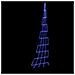 Albero di Natale LED con picchetti per il terreno Blu 500 cm - Foto miniatura 6