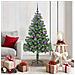 Albero di Natale con 150 LED con supporto Verde 150 cm PVC - Foto miniatura 2
