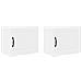 Pensile cucina 2 pcs Bianco 50 x 31 x 40 cm Legno multistrato - Foto miniatura 1
