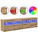 Mobiletti TV da Parete 2 pcs Rovere artigianale 80 x 30 x 40 cm - Foto miniatura 4
