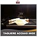Tagliere Spianatoia In Acciaio Inox Per Uso Alimentare - Varie Misure - Profondità 60 (l60 X P60 X 3cm) - Foto miniatura 4
