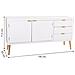 Credenza In Legno Bianco 145x42x71,5h - Foto miniatura 8
